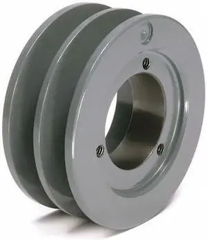 TB WOOD'S 342B 1/2" to 1-5/8" Bushed Bore 2-Groove Standard V-Belt Pulley 3.75"