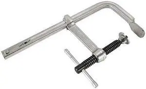 WILTON 660S-12 12 in Bar Clamp, Steel Handle and 4 in Throat Depth
