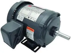 DAYTON 2N866 Three-Phase General Purpose Motor, 3/4 HP, 56 Frame, 208-230/460V