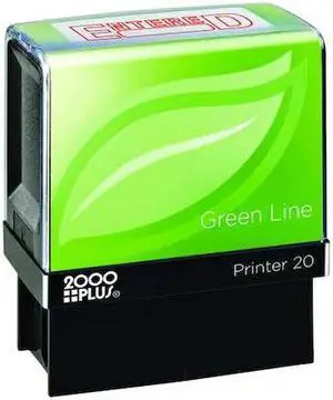 2000PLUS 035348 Message Stamp, Entered, 5/16"