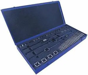 CHICAGO-LATROBE 423165 44PC Plug Hand Taps and Two-Piece Dies Set with Collet 7