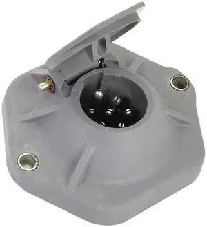 VELVAC 055040 Socket without Circuit Breakers,7-Way