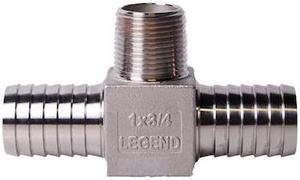 LEGEND VALVE 312-087SS 1-1/4" x 1" SS HYDRANT TEES