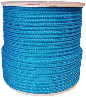 ZORO SELECT 20TL66 Rigging Line Rope,1/2 in x 600 ft,Double