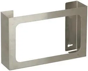 ZORO SELECT 6GLA1 Glove Dispenser, Stainless Steel, Holds (3) Boxes ,Silver