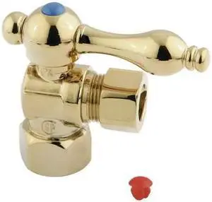 VINTAGE CC44402 CC44402 1/2" IPS X 1/2" OD Angle Stop Lever Handle