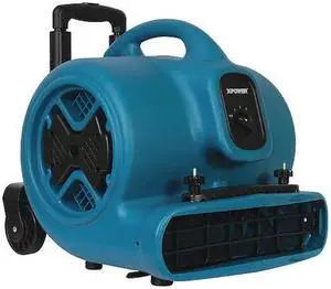 XPOWER P-630HC Air Mover,Handle,Wheels,Carpet Clamp