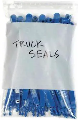 PARTNERS BRAND PB5238 Reclosable Poly Bag, 6" L, 4" W, 3 mil Thick