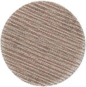 MIRKA AE-203-320 Mesh Grip,Disc,3",P320 Grit,PK50, 3" Dia, No Hole, Aluminum