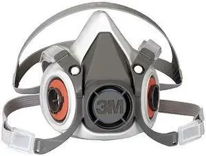 3M 6100 Half Facepiece Reusable Respirator, 6000 Series, Thermoplastic