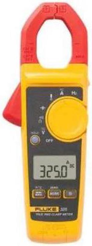 FLUKE FLUKE-325 Digital Clamp Meter, Backlit LCD, 400 A, 1.1 in (28 mm) Jaw