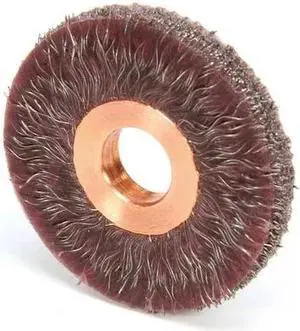 WEILER 90109 Encapsulated Wire Wheel Wire Brush, Arbor