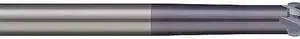 MICRO 100 SBM-250-3 Carbide End Mill, 1/4, Cut .200, 3 FLT