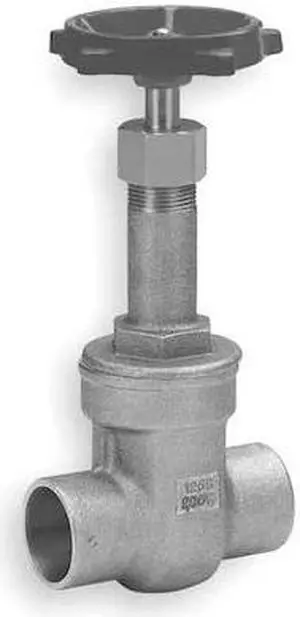 MILWAUKEE VALVE 149 3 Gate Valve,Class 125,3 In.,Solder,Bronze