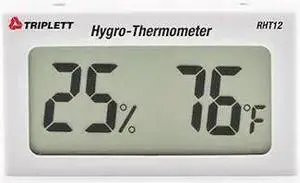 TRIPLETT RHT12 Relative Humidity/Temperature Indicator