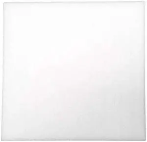 ZORO SELECT ZUSA-PU-180 Foam Sheet, Open Cell, 24 in W, 24 in L, 1 in Thick,