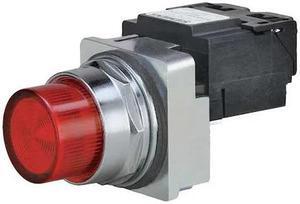 SIEMENS 52PL4J2XB Pilot Light Complete,LED,480V,30mm,RD