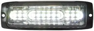 BUYERS PRODUCTS 8890301 Ultra Thin Wide Angle 5 Inch Clear LED Strobe Light