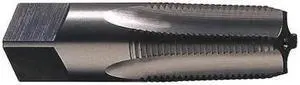 CLE-LINE C64215 Pipe Tap, 1/4"-18, Semi-Bottoming, 4 Flutes, NPT