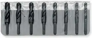 CHICAGO-LATROBE 69860 8PC 1/2 Reduced Shank Silver & Deming Drill Set