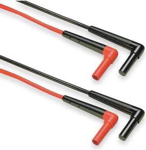 FLUKE Fluke-TL222 Test Leads,63 In. L,Black/Red