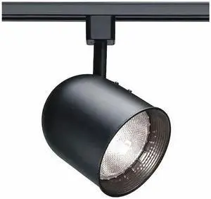NUVO TH217 1-Light, PAR20, Track Head, Short Bullet Cylinder, Black Finish