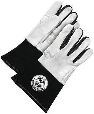 BDG 60-1-1949-XL Welding Glove TIG Grain White Goatskin Kevlar Sewn, Size XL