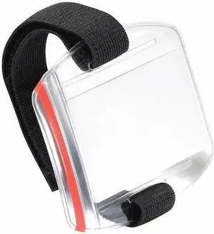 DURABLE 841419 Card Holder,4-1/4" L,Outdoor Secure,PK10