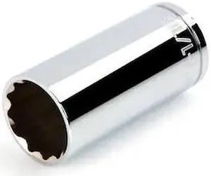 TEKTON SHD23227 1/2 Inch Drive x 1-1/16 Inch Deep 12-Point Socket