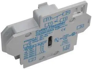 EATON C320KGS3 Cutler-Hammer Auxiliary Contacts, 1NO-1NC, Size00-2