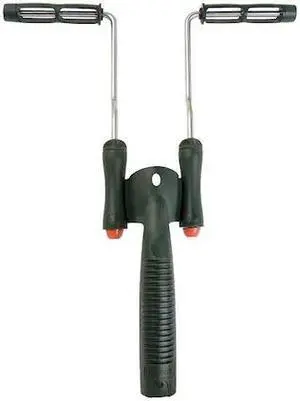 WOOSTER R212 Mini Dual Paint Roller Frame, Cage, Polypropylene Handle, 4-1/2",