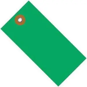 TYVEK G14021C Tyvek® Shipping Tags, 3 1/4" x 1 5/8", Green, 100/Case