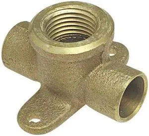 NIBCO 711-5-LF 1/2 Drop Tee,Low-Lead Cast Bronze,C x C x C