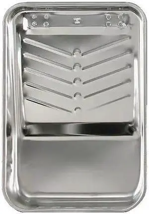 ZORO SELECT DWTM Steel Paint Tray, 1 gal, 19 1/4" L, 3 1/2" D, 13 13/32" W
