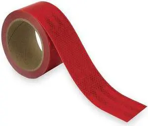 3M 983-72  ES Conspicuity,Cont,6 In,Red,Emergency