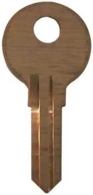 KABA ILCO 1678 Key Blank,Brass,1678,PK10
