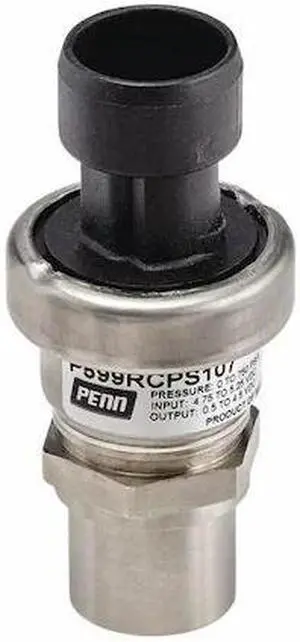 JOHNSON CONTROLS P599RAPS100C Pressure Transducer,304L SS,0 to 100 psi