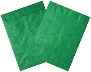 Tyvek TYC912G 9 x 12 in. Green Envelopes - Case of 100