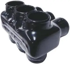 POLARIS IPLD500-3B Insulated Multitap Connector, 4.01 In. L, Width: 2.81 in