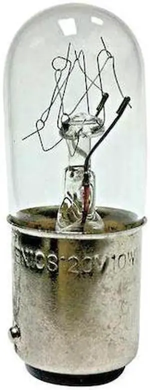 ZORO SELECT SSMABT1512010G Incandescent Bulb,120V 10W,PK10