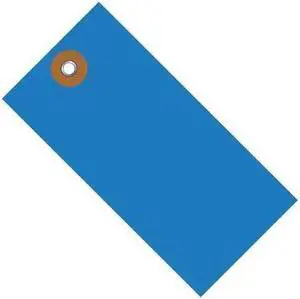 TYVEK G14011A Tyvek® Shipping Tags, 2 3/4" x 1 3/8", Blue, 100/Case