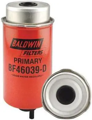 BALDWIN FILTERS BF46039-D Fuel/Water Separator,7-3/4 in.L,Can-Type