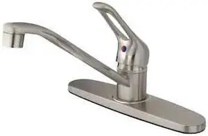 WYNDHAM FB562SN FB562SN Single Handle 8-Inch Centerset Kitchen Faucet with