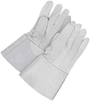 BDG 64-1-1241-11 Welding Glove TIG Grain Goatskin White, Size L