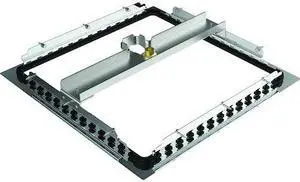 SPEAKMAN VS-127-MB VS-127-MB Ceiling Mount Flange for 15" Rain Shower in Matte