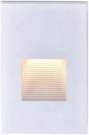 NUVO 65-405 LED Vertical Step-Light - 3W - White Finish - 120V