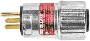 KILLARK UGP-15231QWWW Plug,125VAC,60 Hz,15A,1 HP