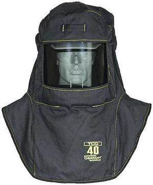 OBERON TCG40-A5 TCG40 Series Ultralight Arc Flash Hoods w/Adapter