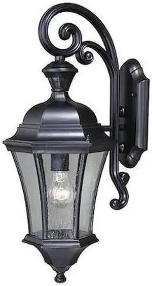 VAXCEL T0320 Aberdeen Dualux 10in Outdoor Light Black
