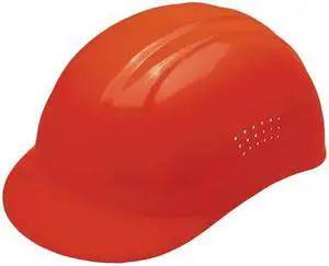 ERB SAFETY WEL19122HO Bump Cap, Front Brim, Polyethylene, Pinlock Suspension,